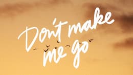 Don't Make Me Go